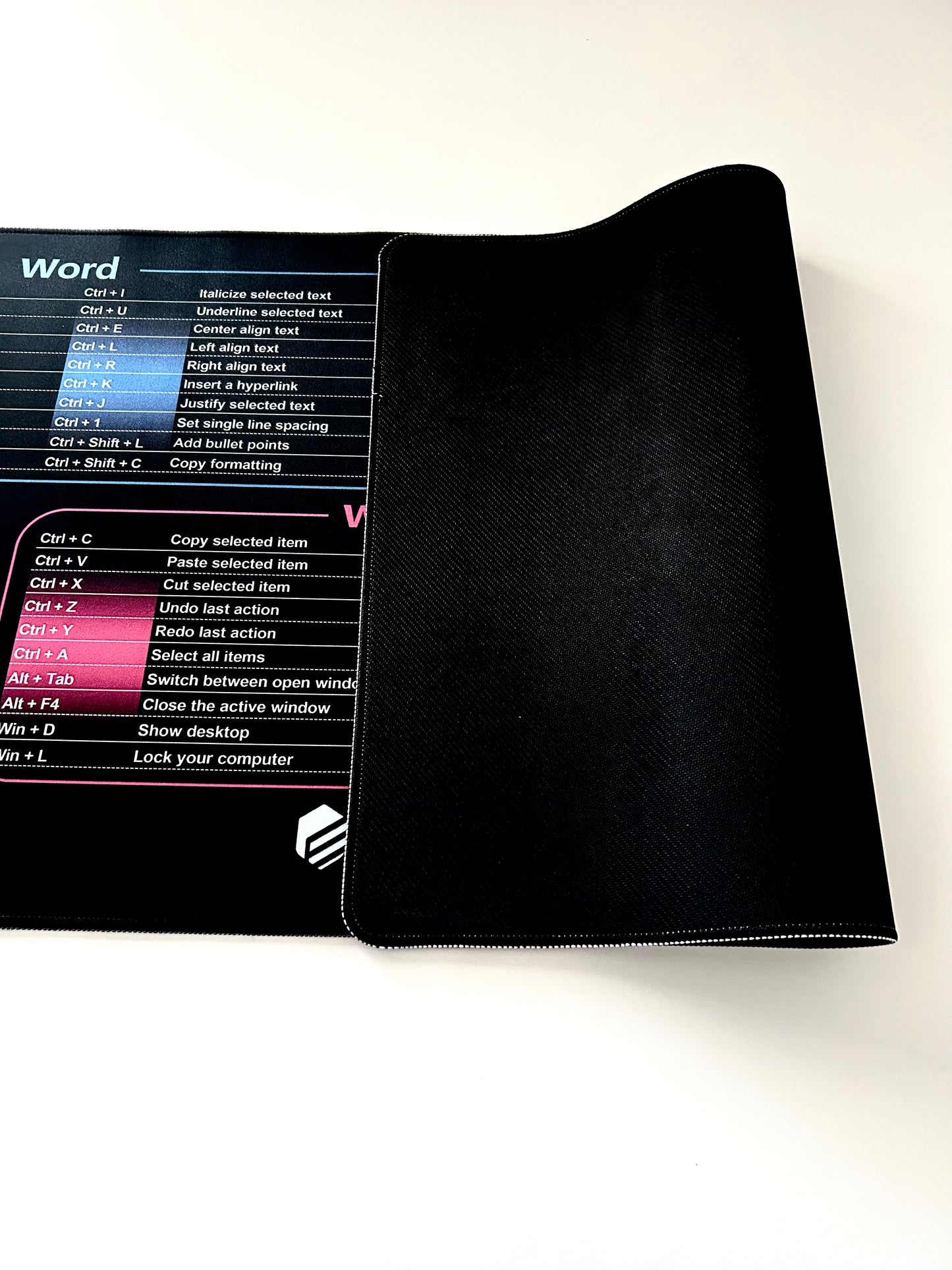 Smart Desk Mat – Office & Windows pikanäppäimet
